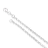 Thumbnail Image 2 of Sterling Silver  T-Bar Pendant Belcher Chain Necklace