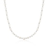 Thumbnail Image 0 of Sterling Silver Cultured Freshwater Pearl Beaded Necklace