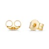 Thumbnail Image 1 of 9ct Yellow Gold Octagon Malachite Stud Earrings