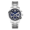 Thumbnail Image 0 of Guess Men's Blue Chronograph Dial Stainless Steel Bracelet