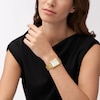 Thumbnail Image 3 of Fossil Raquel Ladies' MOP Rectangular Dial Gold Tone Bracelet Watch