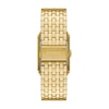 Thumbnail Image 2 of Fossil Carraway Men's Gold Rectangular Dial Gold Tone Bracelet Watch
