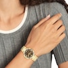 Thumbnail Image 3 of Tommy Hilfiger Ladies' Brown Dial Gold Tone Bracelet Watch