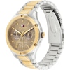 Thumbnail Image 1 of Tommy Hilfiger Ladies' Brown Dial Two Tone Stainless Steel Bracelet Watch