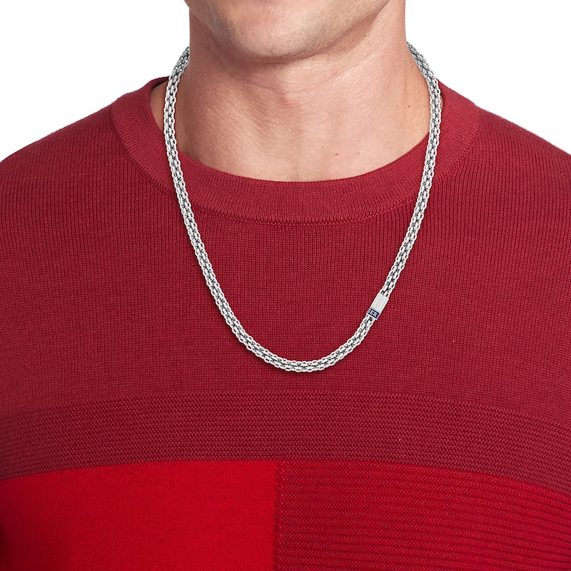 Tommy Hilfiger Men's Stainless Steel Tight link Necklace
