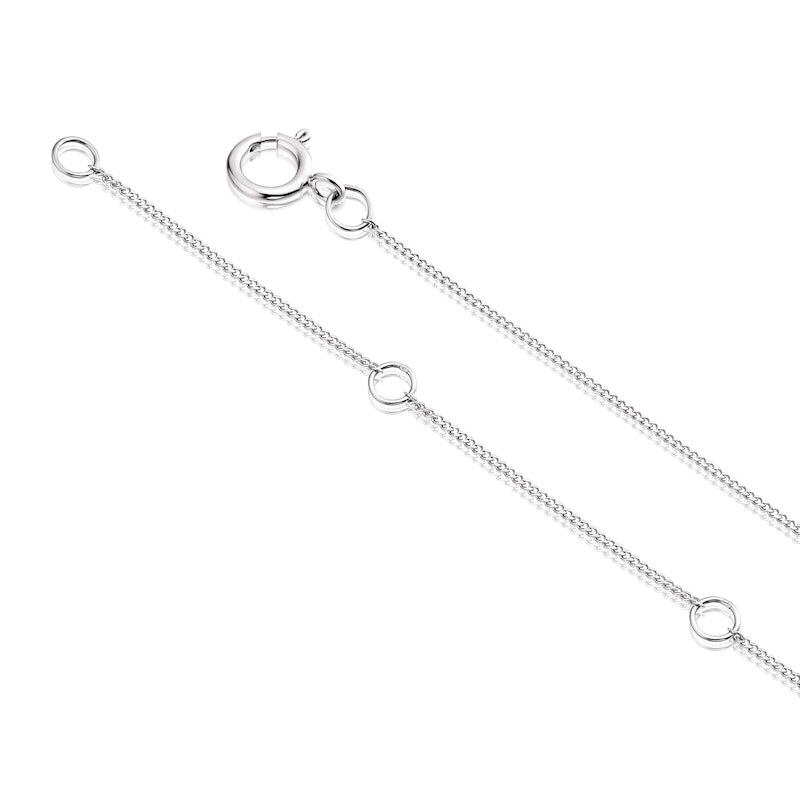 Sterling Silver 0.10ct Diamond Heart Earrings & Pendant Gift Set