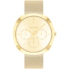 Thumbnail Image 0 of Calvin Klein Ladies' Gold Tone Dial & Stainless Steel Mesh Watch
