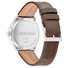 Thumbnail Image 2 of Calvin Klein Define Men's Black Dial Brown Leather Strap Watch