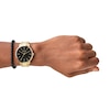 Thumbnail Image 3 of Armani Exchange Men's Gold-Tone Stainless Steel Watch & Beaded Bracelet Gift Set