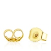Thumbnail Image 1 of 9ct Yellow Gold Created Sapphire 5mm Stud Earrings