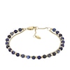 Thumbnail Image 0 of Fossil Ladies' Gold Tone Double Chain Blue Stone Set Bracelet
