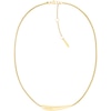 Thumbnail Image 0 of Calvin Klein Ladies' Gold-Tone Stainless Steel Drop Pendant Necklace
