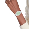 Thumbnail Image 2 of Tommy Hilfiger Ladies' Green Dial Stainless Steel Bracelet Watch