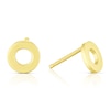 Thumbnail Image 0 of 9ct Yellow Gold Open Circle Stud Earrings