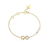 Thumbnail Image 0 of Guess Ladies' Gold Tone Stone Set Infinity Bracelet