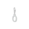 Thumbnail Image 0 of Thomas Sabo Ladies' Sterling Silver Cubic Zirconia Charm Pendant Letter O