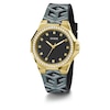 Thumbnail Image 3 of Guess Avirl Ladies' Black Dial Patterned Silicone Strap Watch