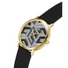 Thumbnail Image 4 of Guess Bossed Men's Patterned Dial Black Silicone Strap Watch