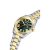 Thumbnail Image 4 of Guess Connoisseur Men's Green Dial Two Tone Stainless Steel Watch