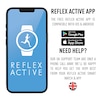Thumbnail Image 5 of Reflex Active Series 12 Ladies' Dark Green Silicone Strap Smart Watch