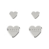 Thumbnail Image 3 of Radley Ladies' Silver Tone Heart Bracelet And Earring Set
