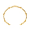 Thumbnail Image 1 of Michael Kors Ladies' Paper Link Gold Tone Cuff Bracelet