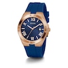Thumbnail Image 3 of Guess Men's Blue Dial Blue Silicone Strap Watch