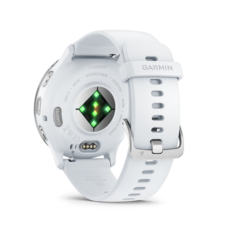 Garmin Venu® 3 Whitestone with Silicone Strap Smartwatch