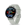 Thumbnail Image 7 of Garmin Venu 3S Sage Grey Passivated Silicone Strap Smartwatch