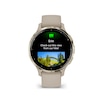 Thumbnail Image 6 of Garmin Venu 3S Ladies' French Grey And Soft Gold Silicone Strap Smartwatch