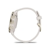 Thumbnail Image 3 of Garmin Venu 3S Ladies' Ivory And Soft Gold Silicone Strap Smartwatch