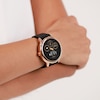 Thumbnail Image 3 of Radley Series 19 Smart Ladies' Interchangeable Cobweb Rose Gold Mesh And Black Silicone Straps