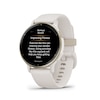 Thumbnail Image 2 of Garmin Vivoactive 5 Ivory And Cream Silicone Strap Smartwatch