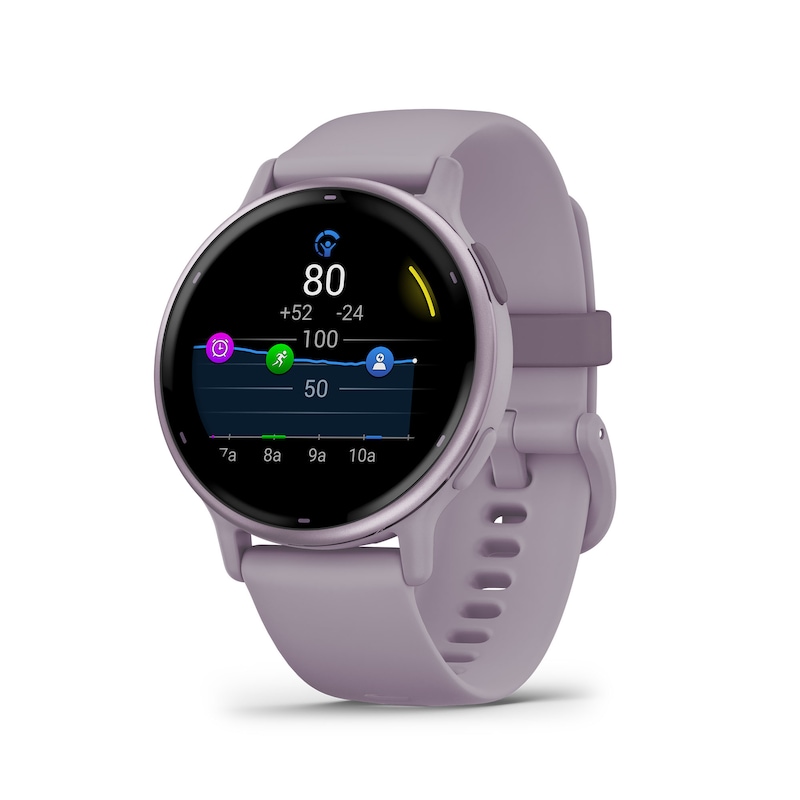 Garmin vívoactive® 5 Orchid with Orchid Silicone Strap Smartwatch