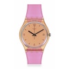 Thumbnail Image 0 of Swatch Coral Dreams Ladies' Orange Dial Pink Silicone Strap Watch