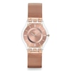 Thumbnail Image 0 of Swatch Hello Darling Ladies' Rose Dial Rose Gold Tone Bracelet Watch