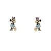 Thumbnail Image 0 of Disney 100 18ct Yellow Gold Plated Ruby Minnie Mouse Stud Earrings
