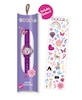 Thumbnail Image 5 of Tikkers Children's Purple Silicone Strap Butterfly Time Teacher Watch
