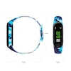 Thumbnail Image 4 of Tikkers Children's Series 1 Printed Camo Blue Silicone Strap Activity Tracker