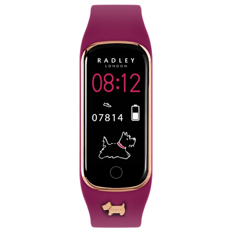 Radley Ladies' Series 8 Casis Purple Silicone Strap Smart Watch