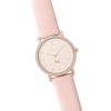 Thumbnail Image 1 of Radley Ladies' Pink Leather Strap Watch & Rose Gold Tone Bracelet Set