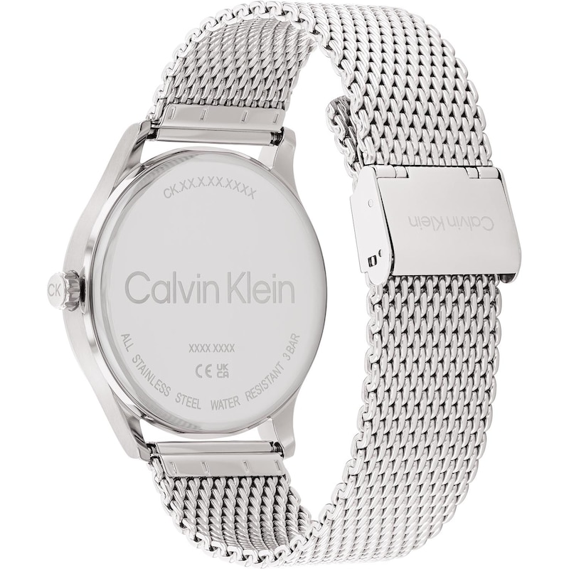 Calvin Klein Men's Teal Gradient Dial Stainless Steel Watch