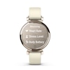 Thumbnail Image 0 of Garmin Lily® 2 Cream Gold with Coconut Silicone Strap Watch
