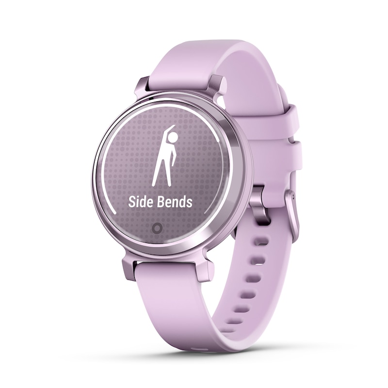 Garmin Lily® 2 Metallic Lilac with Lilac Silicone Strap Watch