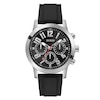 Thumbnail Image 0 of Guess Men's Black Chronograph Dial Black Leather Strap Watch