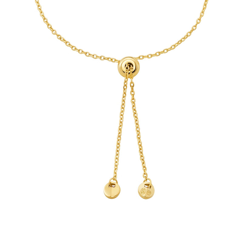 Michael Kors Ladies' Astor Link 14ct Gold Plated Chain Bolo Bracelet