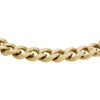 Thumbnail Image 1 of Fossil Men's Harlow Linear Gold Tone Texture Chain Bracelet