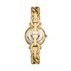 Thumbnail Image 2 of Fossil Carlie Ladies' Gold Tone Stainless Steel Curb Chain Bracelet Watch