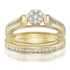 Thumbnail Image 0 of Perfect Fit 18ct Yellow Gold 0.50ct Total Diamond Bridal Set