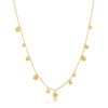 Thumbnail Image 0 of Anie Haie 14ct Gold Plated Geometry Mixed Discs Necklace